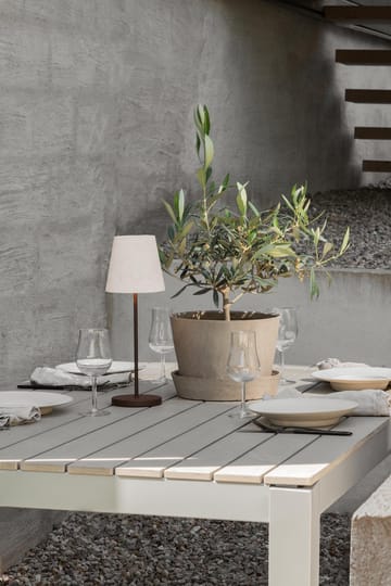 Candeeiro de mesa portátil Tyra Ø14 cm - Coffee - Watt & Veke
