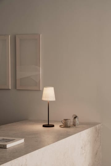 Candeeiro de mesa portátil Tyra Ø14 cm - Coffee - Watt & Veke