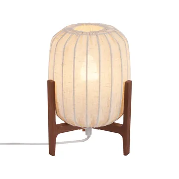 Candeeiro de mesa Prisma - Ash escuro-Natural, Mini Ø16x24,3 cm - Watt & Veke