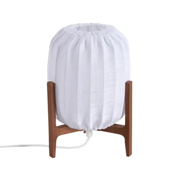 Candeeiro de mesa Prisma - Dark ash-White, Mini Ø16x24,3 cm - Watt & Veke