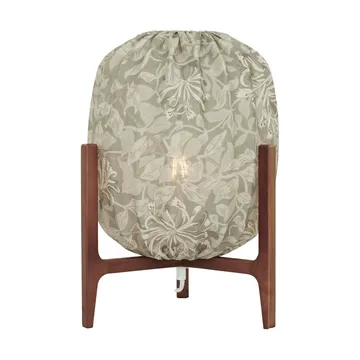 Candeeiro de mesa Prisma - Freixo escuro-Honeysuckle beige, Ø27x42 cm - Watt & Veke