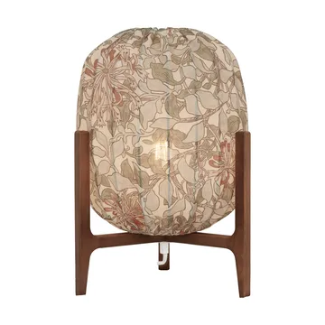 Candeeiro de mesa Prisma - Freixo escuro-Honeysuckle beige, Ø27x42 cm - Watt & Veke