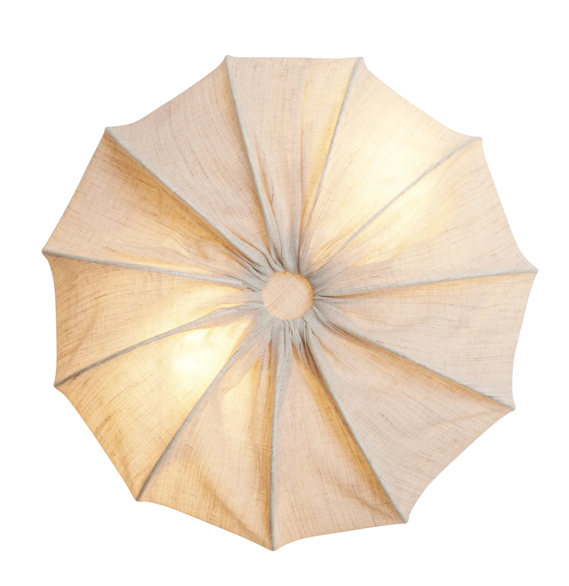 Candeeiro de teto Anna linho Ø40 cm, Natural Watt & Veke