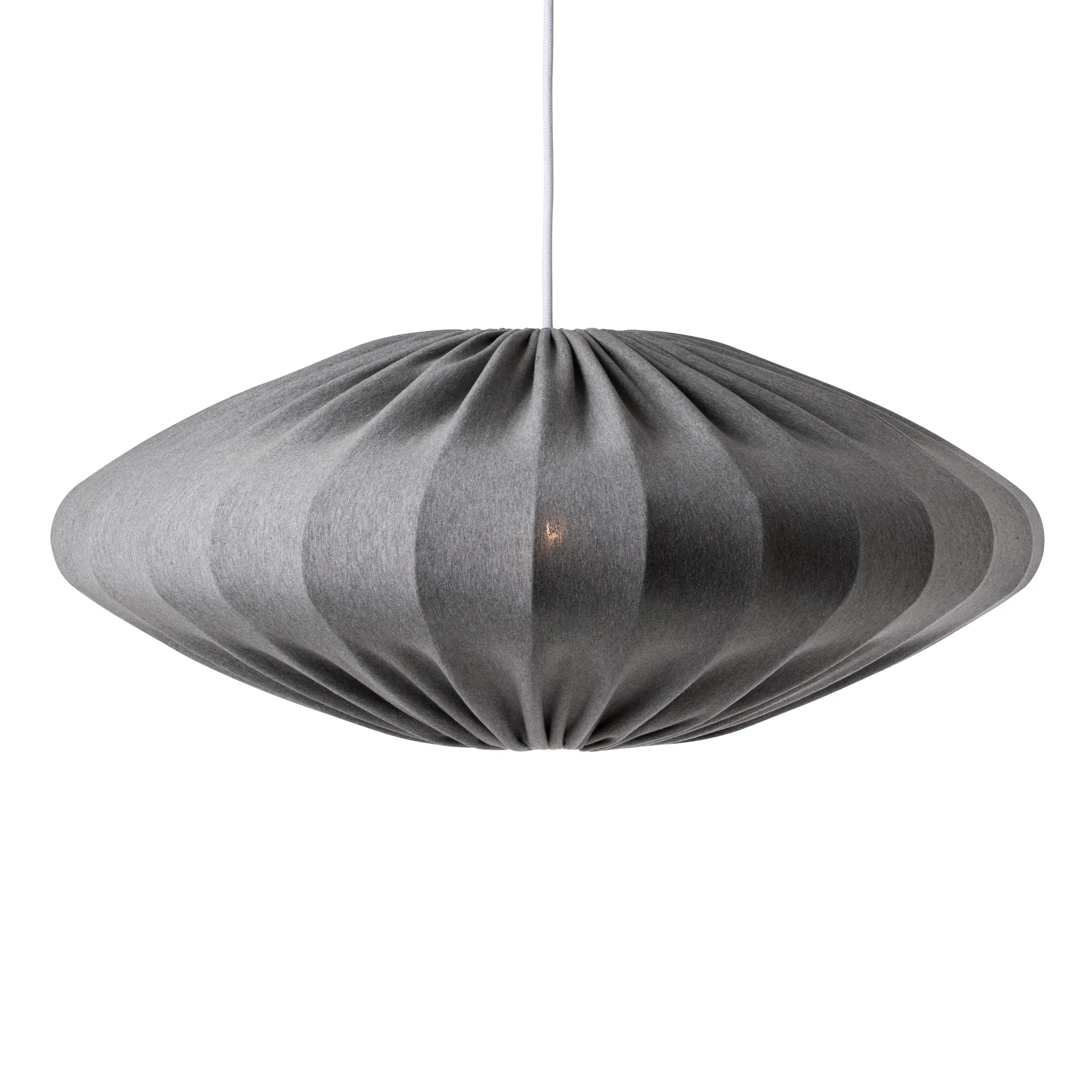 Candeeiro de teto Ellipse 65 cm, cinza Watt & Veke