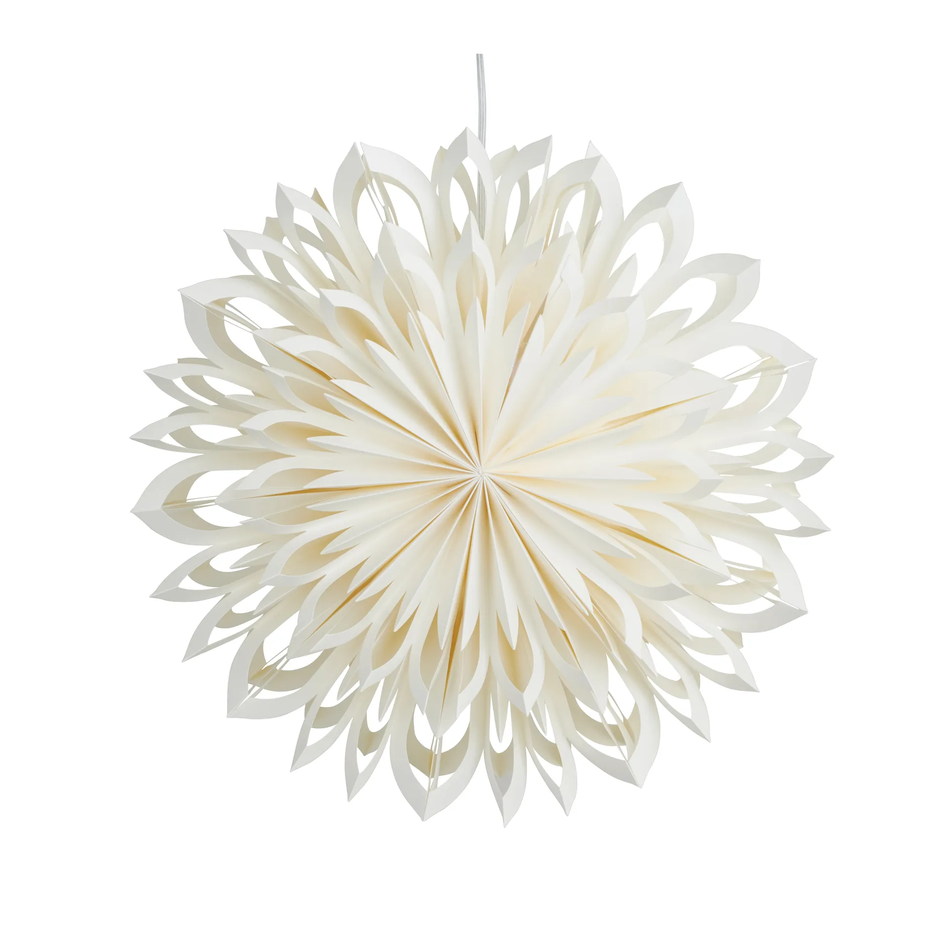 Clara estrela do Advento Ø50 cm, Branco Watt & Veke