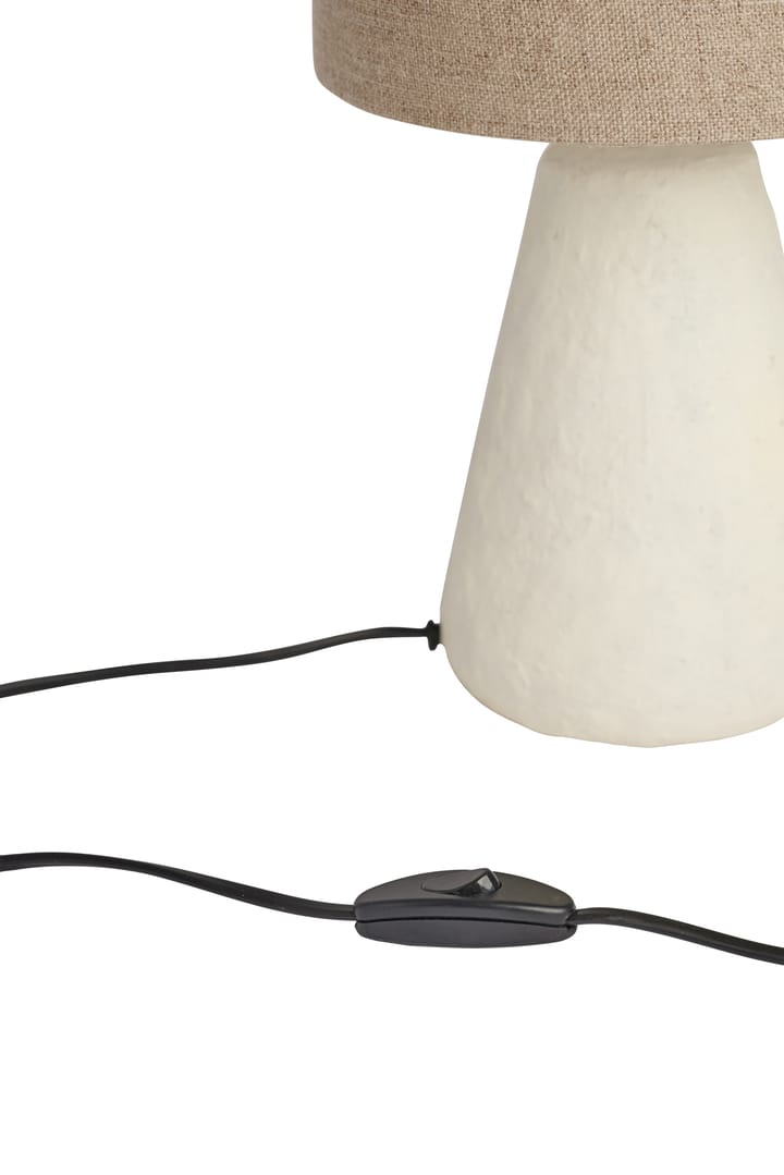 Cora candeeiro de mesa 35 cm, Branco-natural Watt & Veke