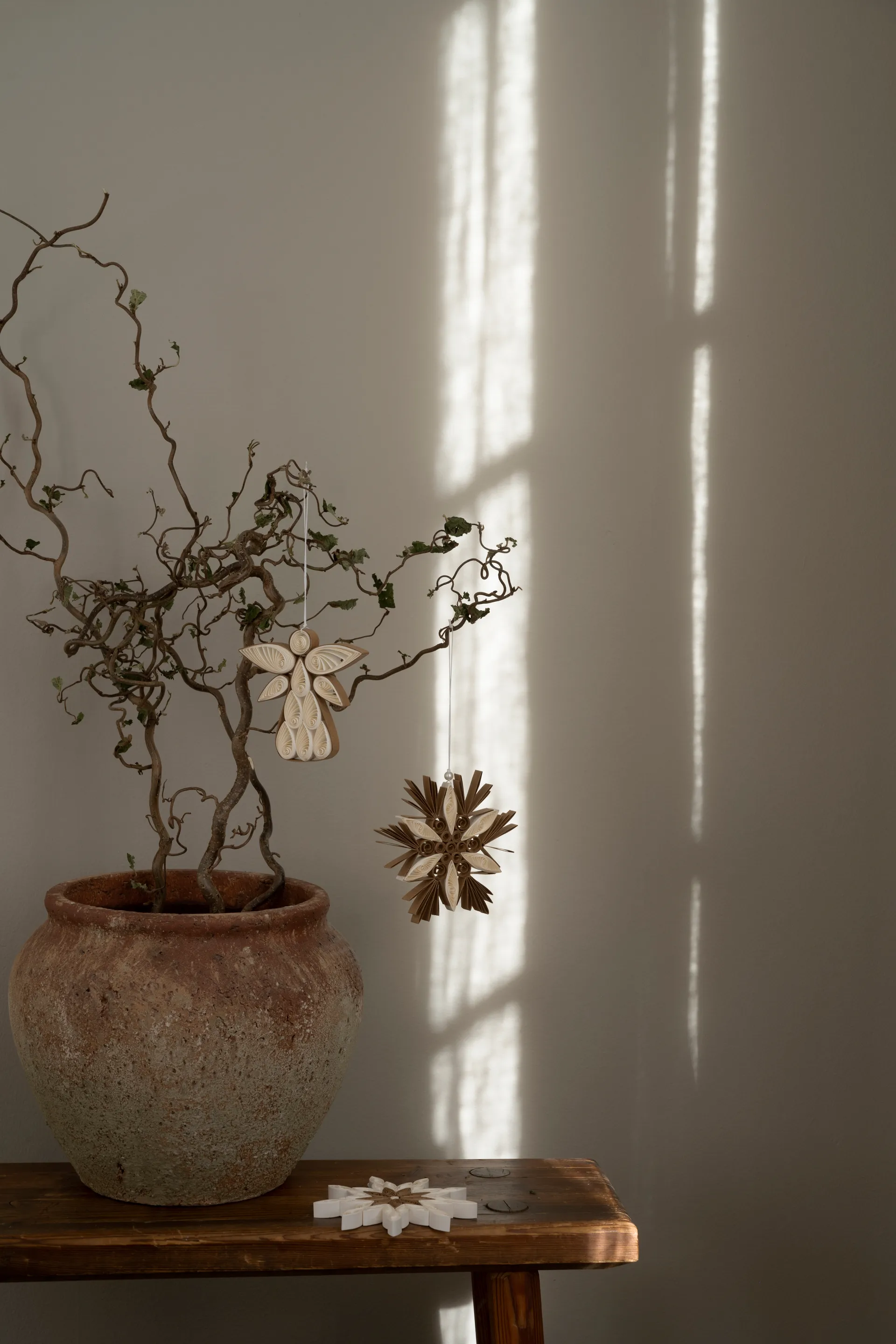 Decoração de Natal Vega 3 peças, White Watt & Veke