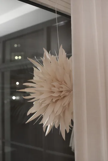 Eldig estrela de Natal Ø70 cm - Branco - Watt & Veke