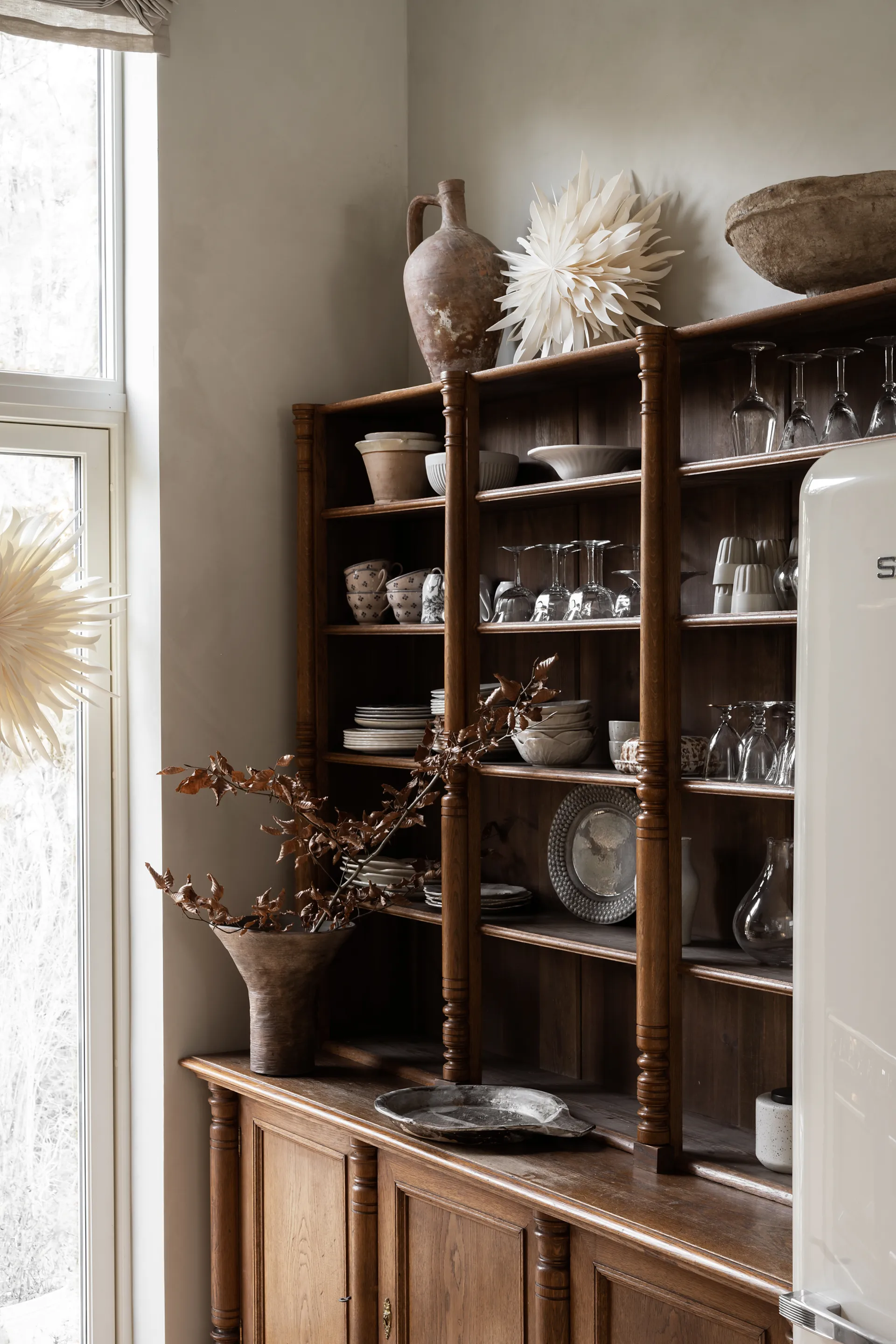 Eldig estrela do Advento, branco Watt & Veke