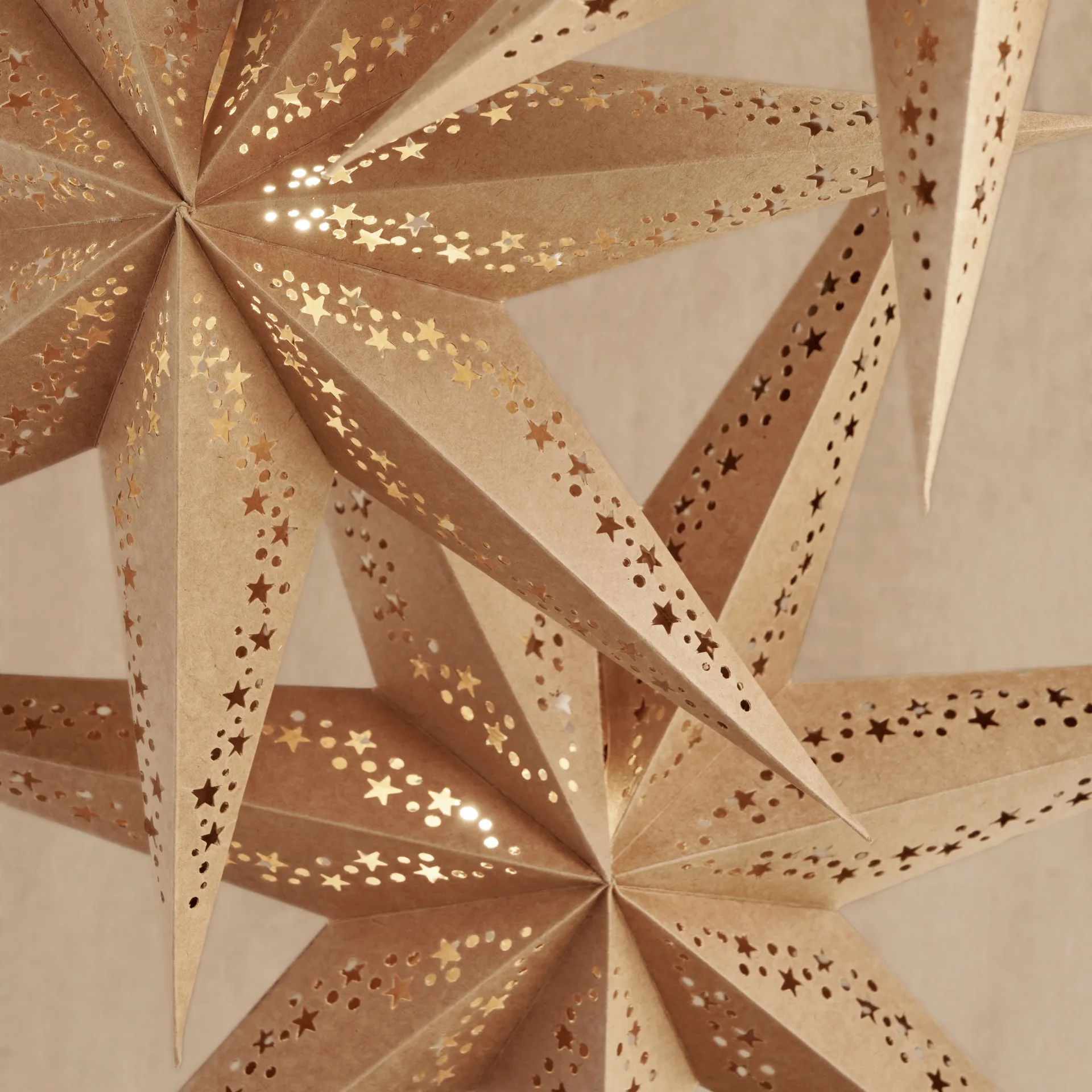 Estrela de advento Via Láctea 44 cm, Natural Watt & Veke