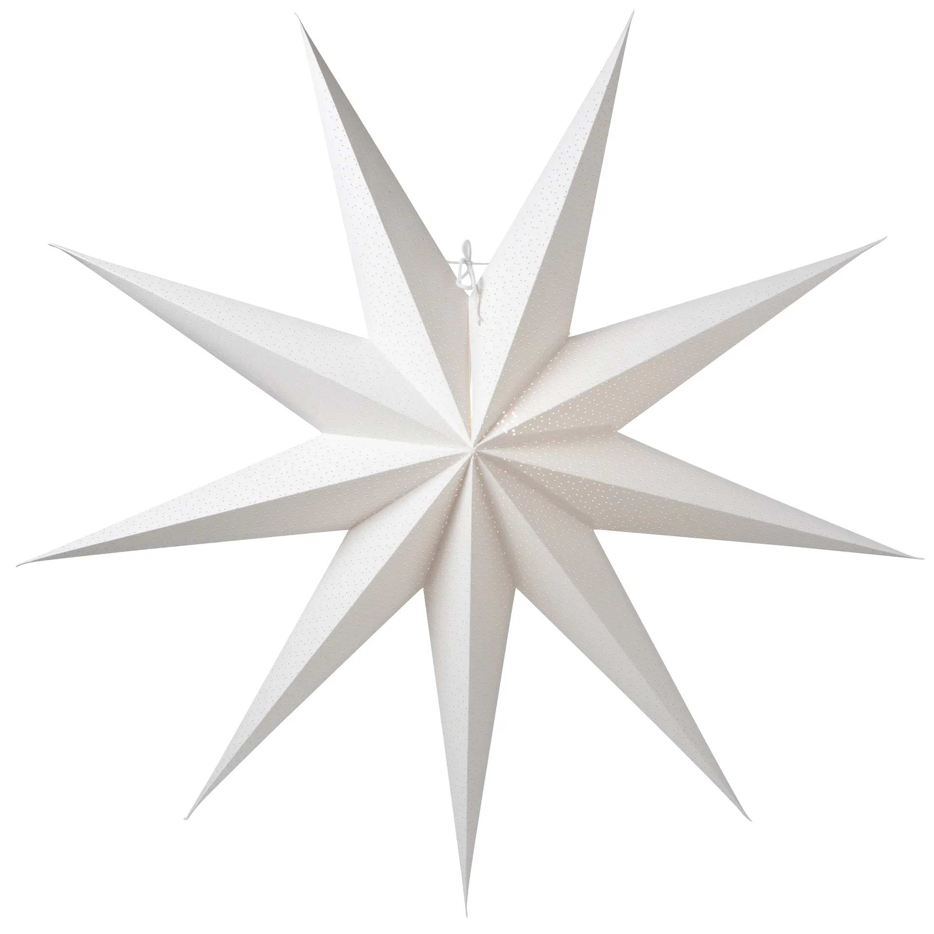 Estrela de Natal Branco Aino slim, 100 cm Watt & Veke