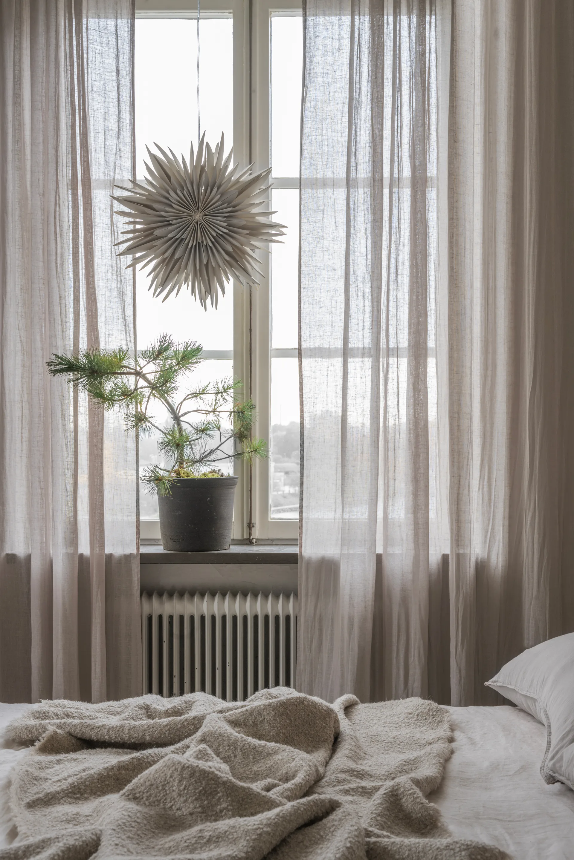 Estrela de Natal Maja Ø50 cm, Greige Watt & Veke