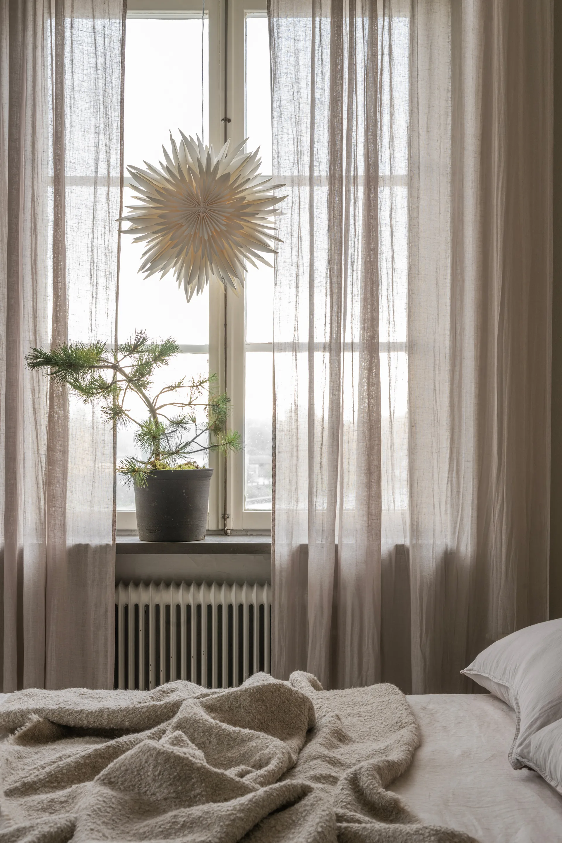 Estrela de Natal Maja Ø50 cm, White Watt & Veke