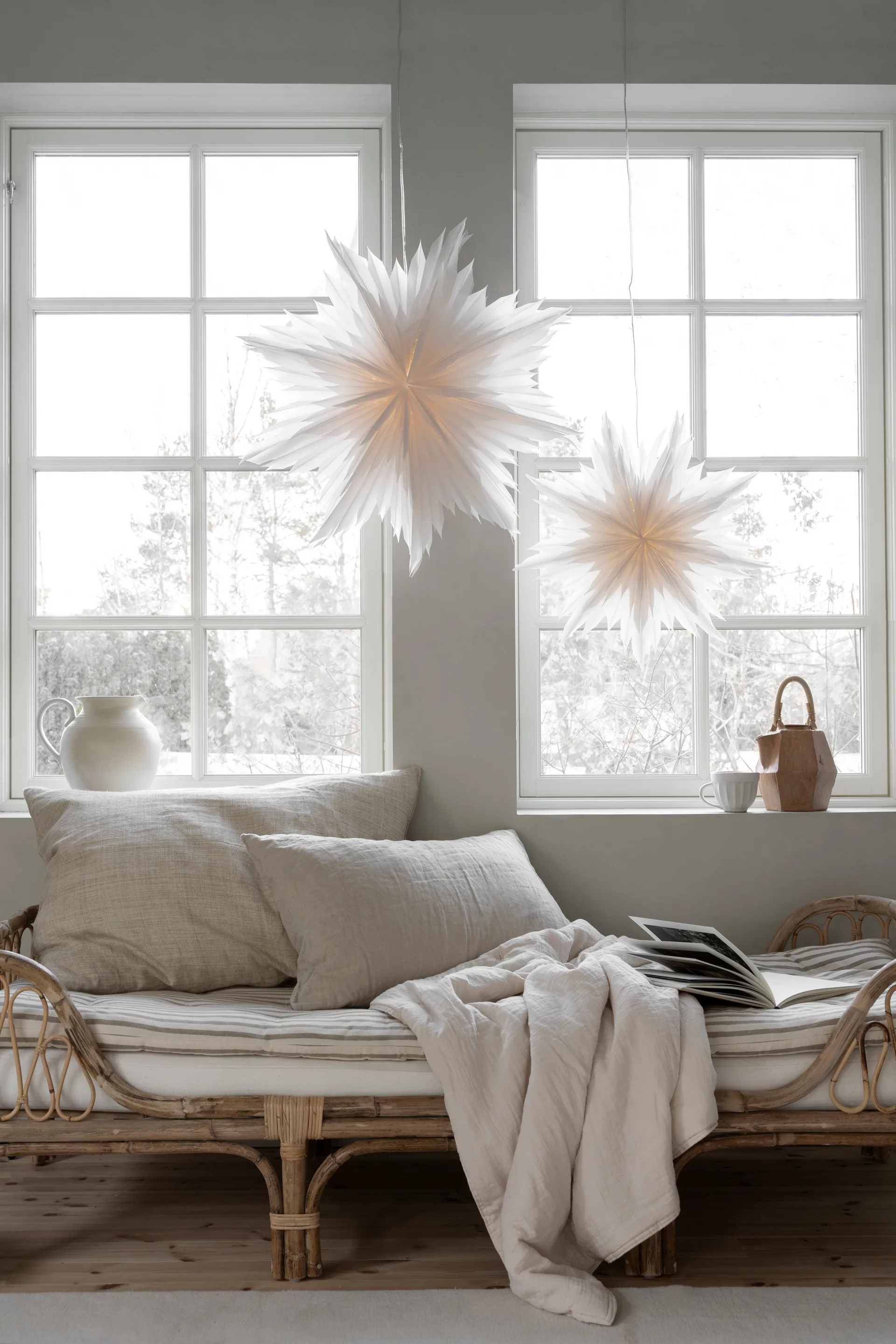 Estrela de Natal Oslo Ø60 cm, Branco Watt & Veke