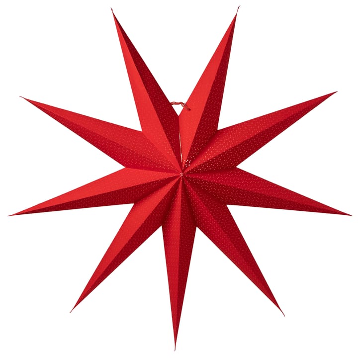 Estrela de Natal Slim vermelho Aino - 100 cm - Watt & Veke