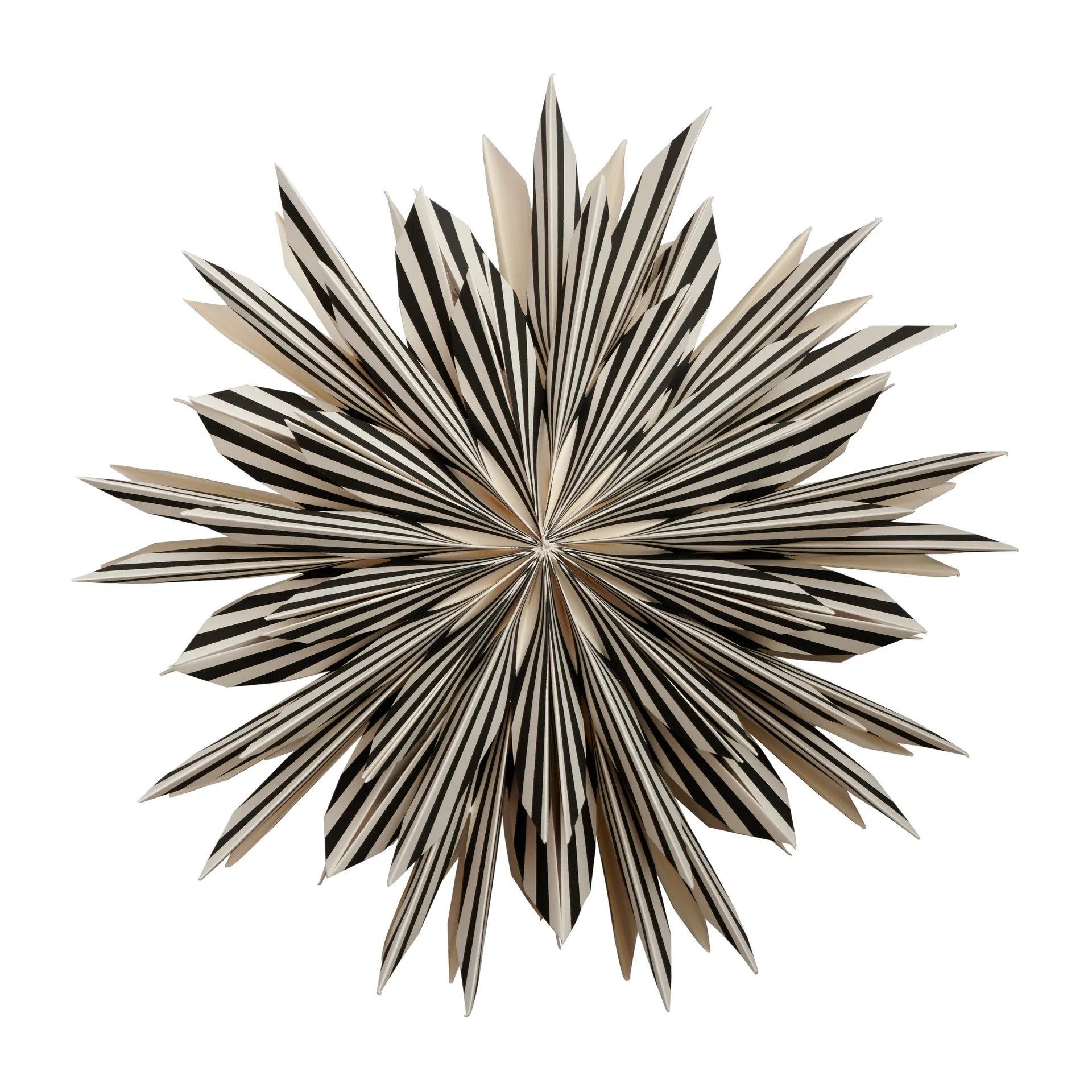 Estrela do advento Leah Ø50 cm, Preto-branco Watt & Veke