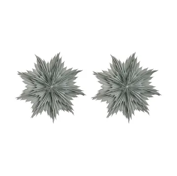 Estrela do Advento Oslo Ø80 cm embalagem de 2 - Cinza - Watt & Veke