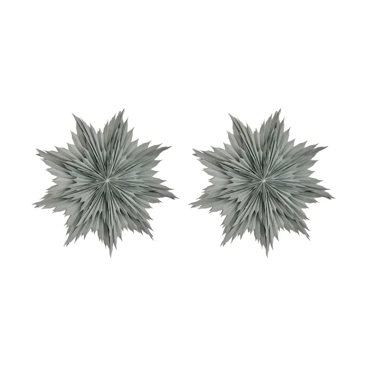 Estrela do Advento Oslo Ø80 cm embalagem de 2 - Cinza - Watt & Veke