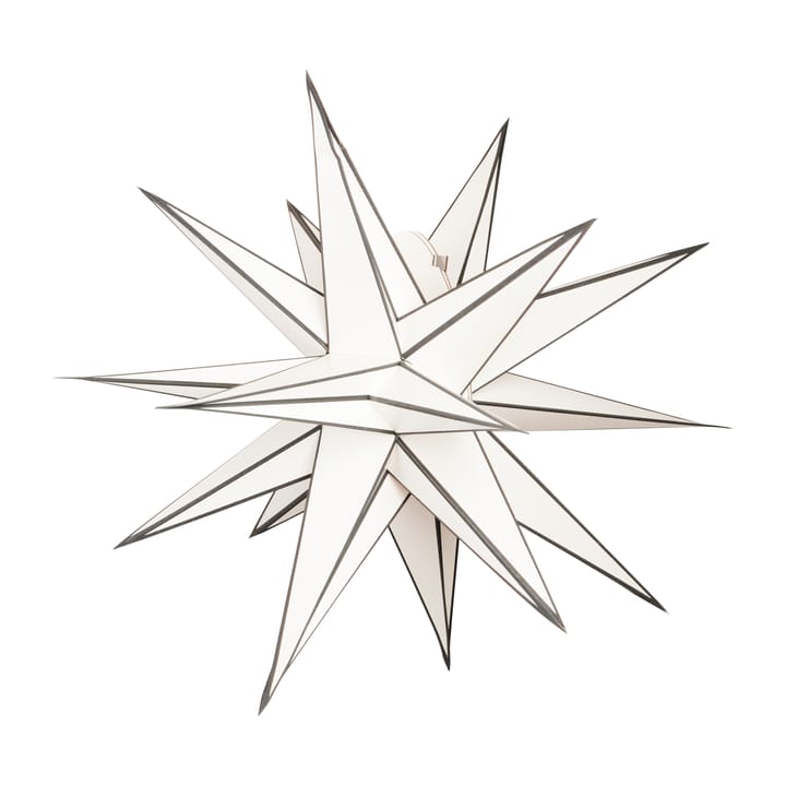 Estrela Sputnik Advento Ø60 cm
 - Preto-branco - Watt & Veke