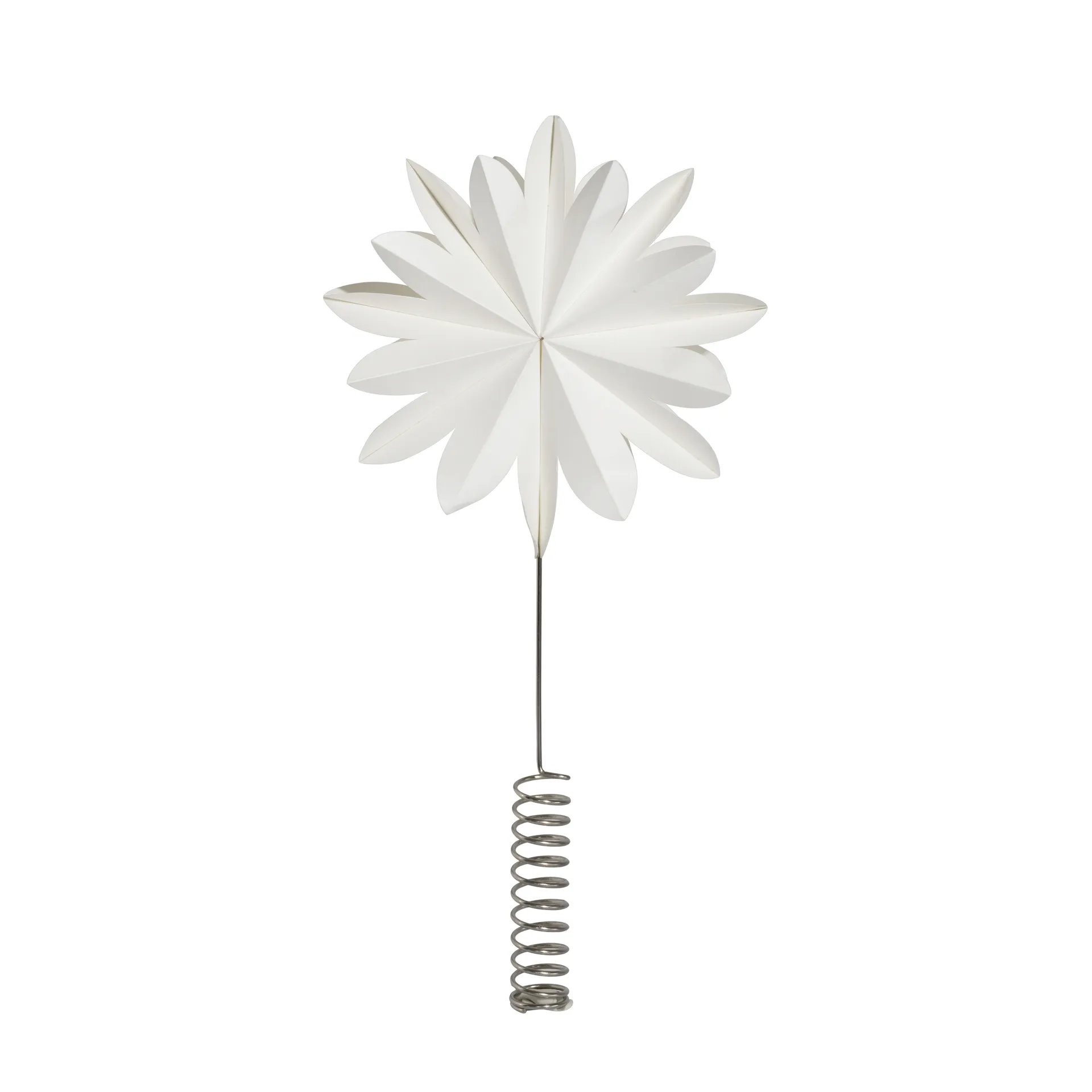 Estrela topo Karla 35 cm, Branco Watt & Veke