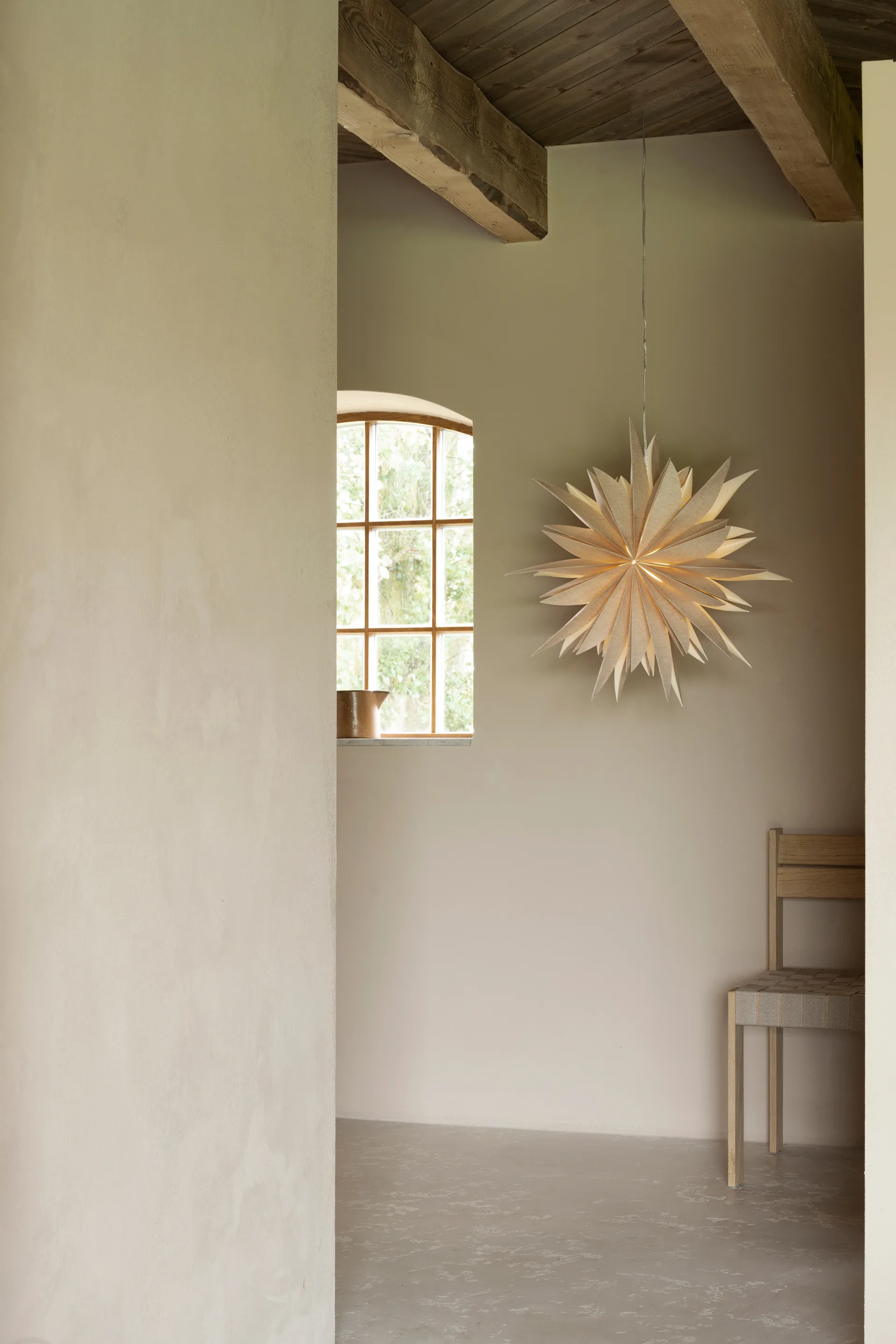 Fiona estrela do Advento Ø65 cm, Natural Watt & Veke