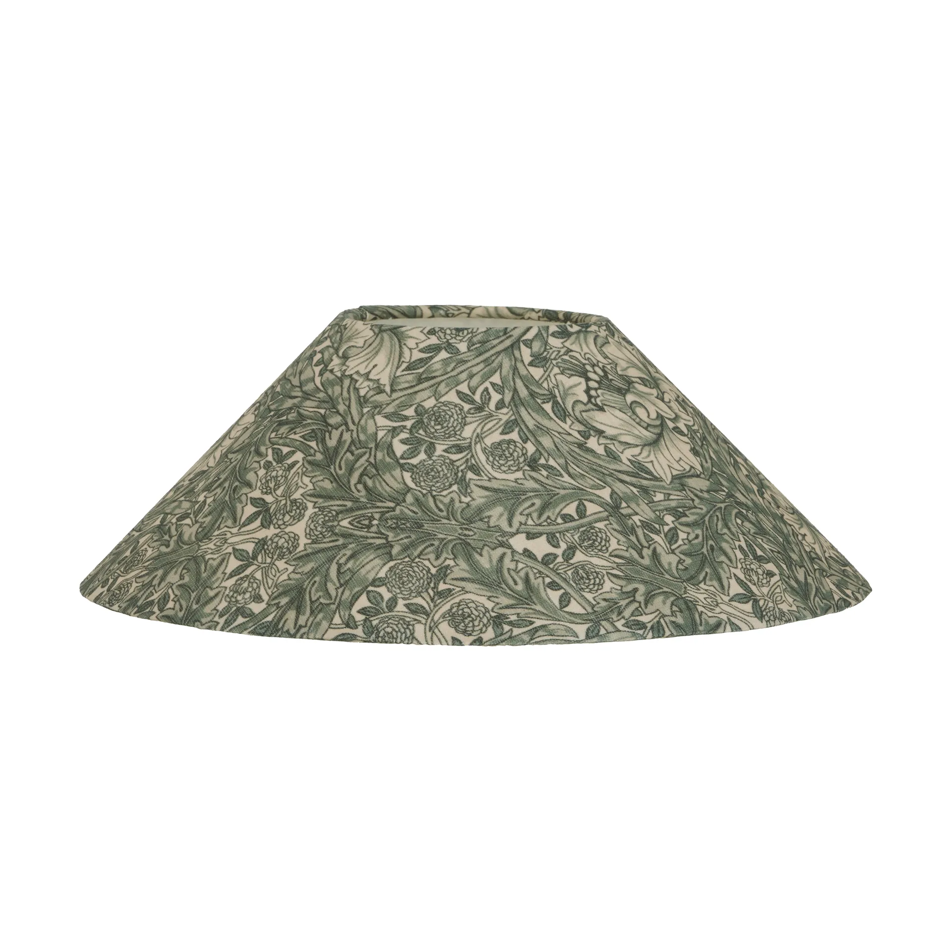 Flat shade abat-jour, African marigold green, Ø30x9 cm Watt & Veke