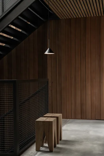 Kuro pendente - Preto, Ø17x9 cm - Watt & Veke