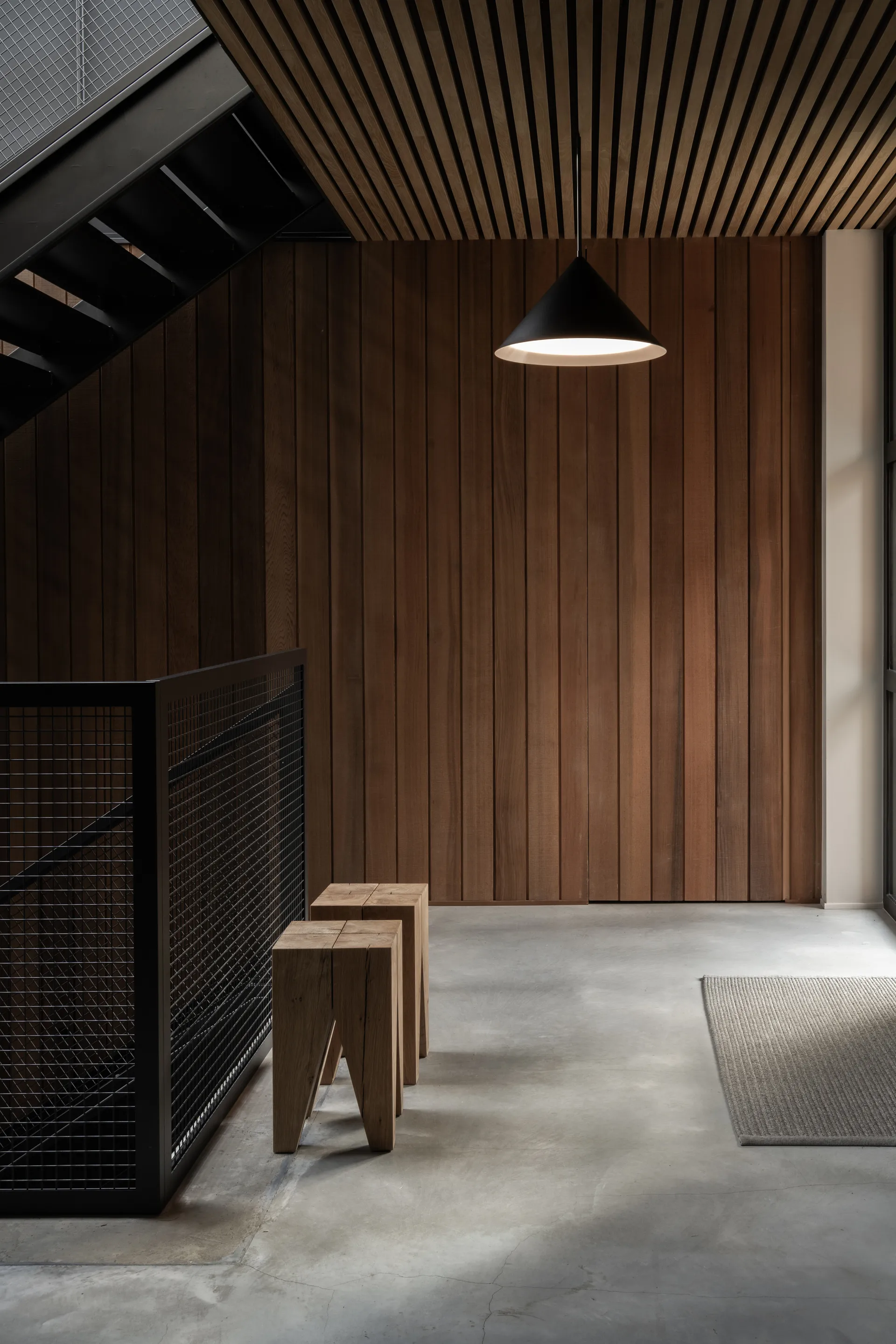 Kuro pendente, Preto, Ø45x25 cm Watt & Veke