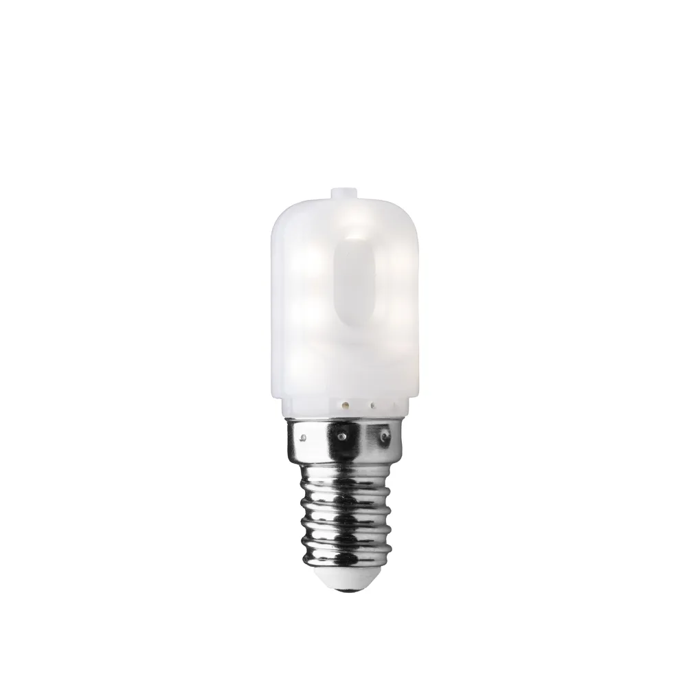 LED T22 fonte de luz E14, Opal, 2,5w Watt & Veke