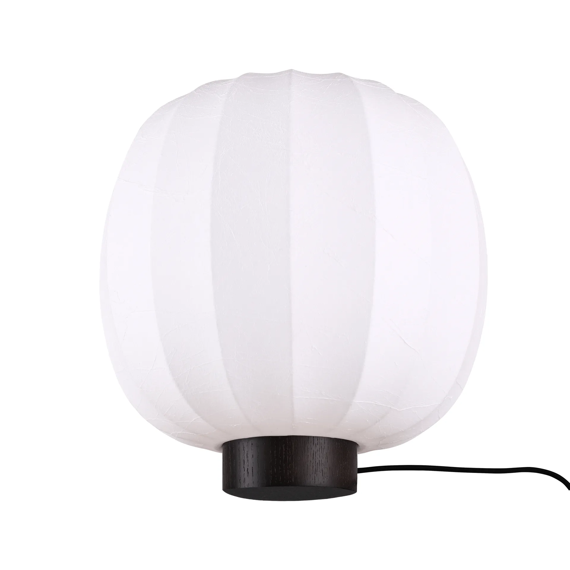 Lunari candeeiro de mesa, White-freixo escuro, Ø30x32 cm Watt & Veke