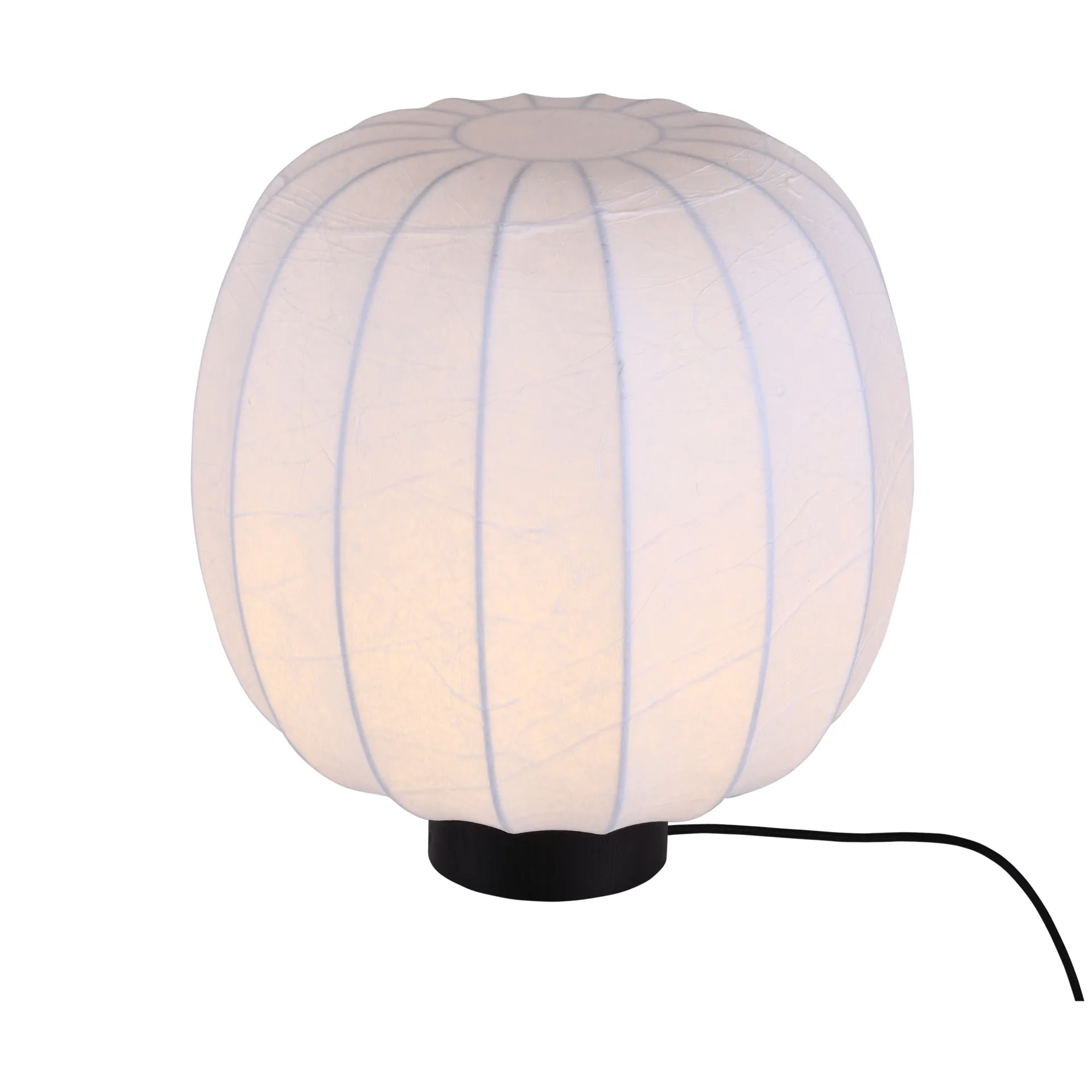 Lunari candeeiro de mesa, White-freixo escuro, Ø30x32 cm Watt & Veke