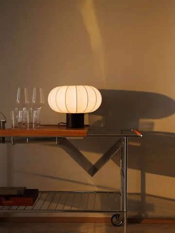 Lunari candeeiro de mesa - White-freixo escuro, Ø32x24 cm - Watt & Veke