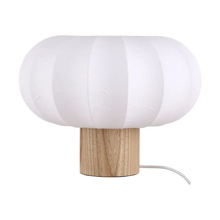 Lunari candeeiro de mesa - White-freixo natural, Ø32x24 cm - Watt & Veke