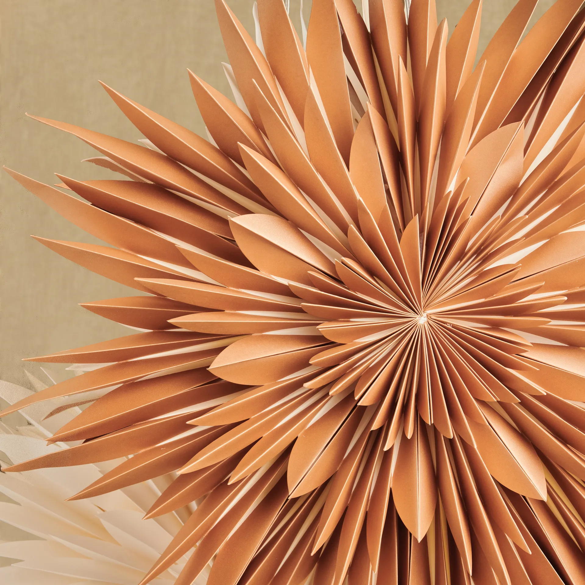 Maja estrela do Advento Ø60 cm, ouro Watt & Veke