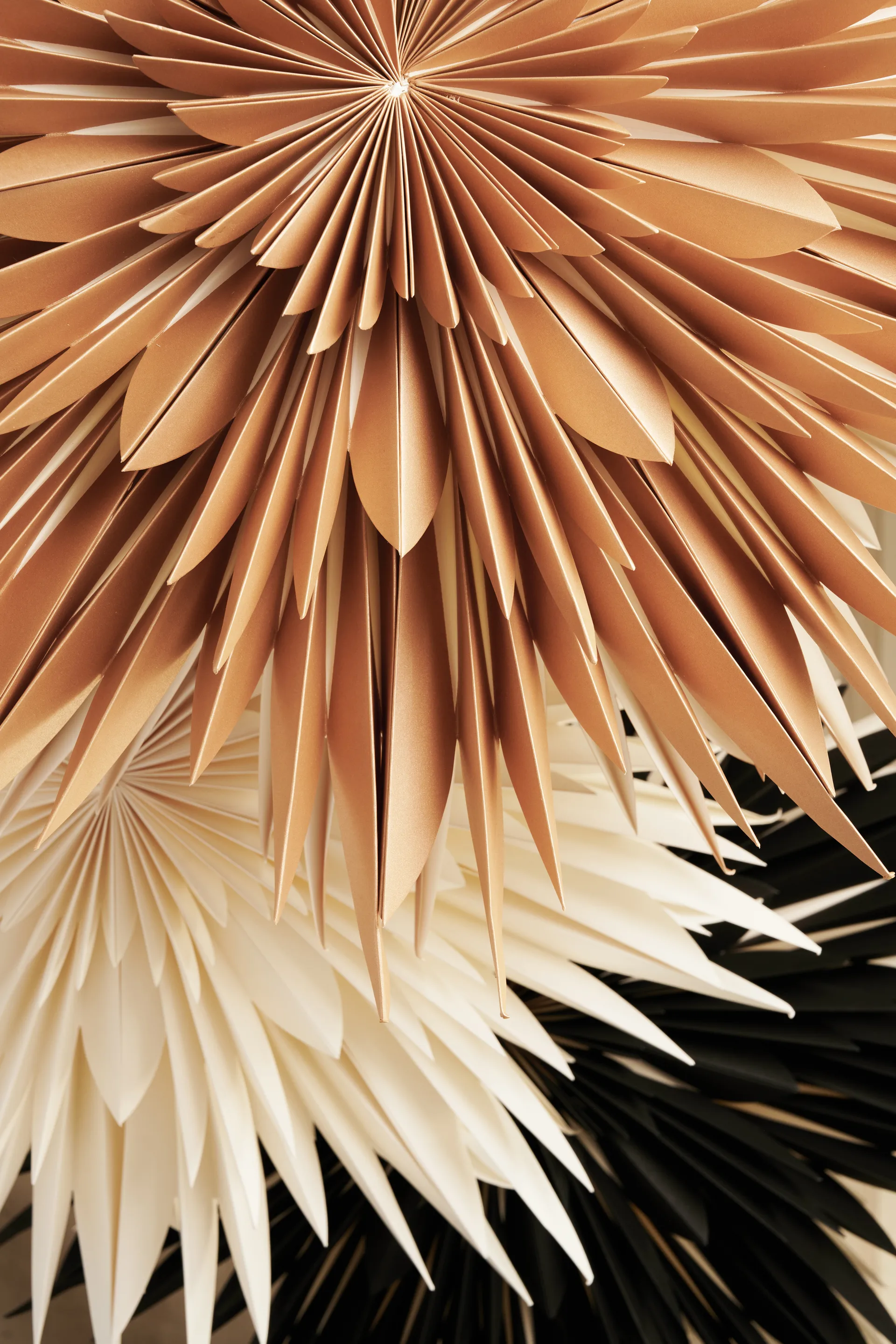 Maja estrela do Advento Ø60 cm, ouro Watt & Veke