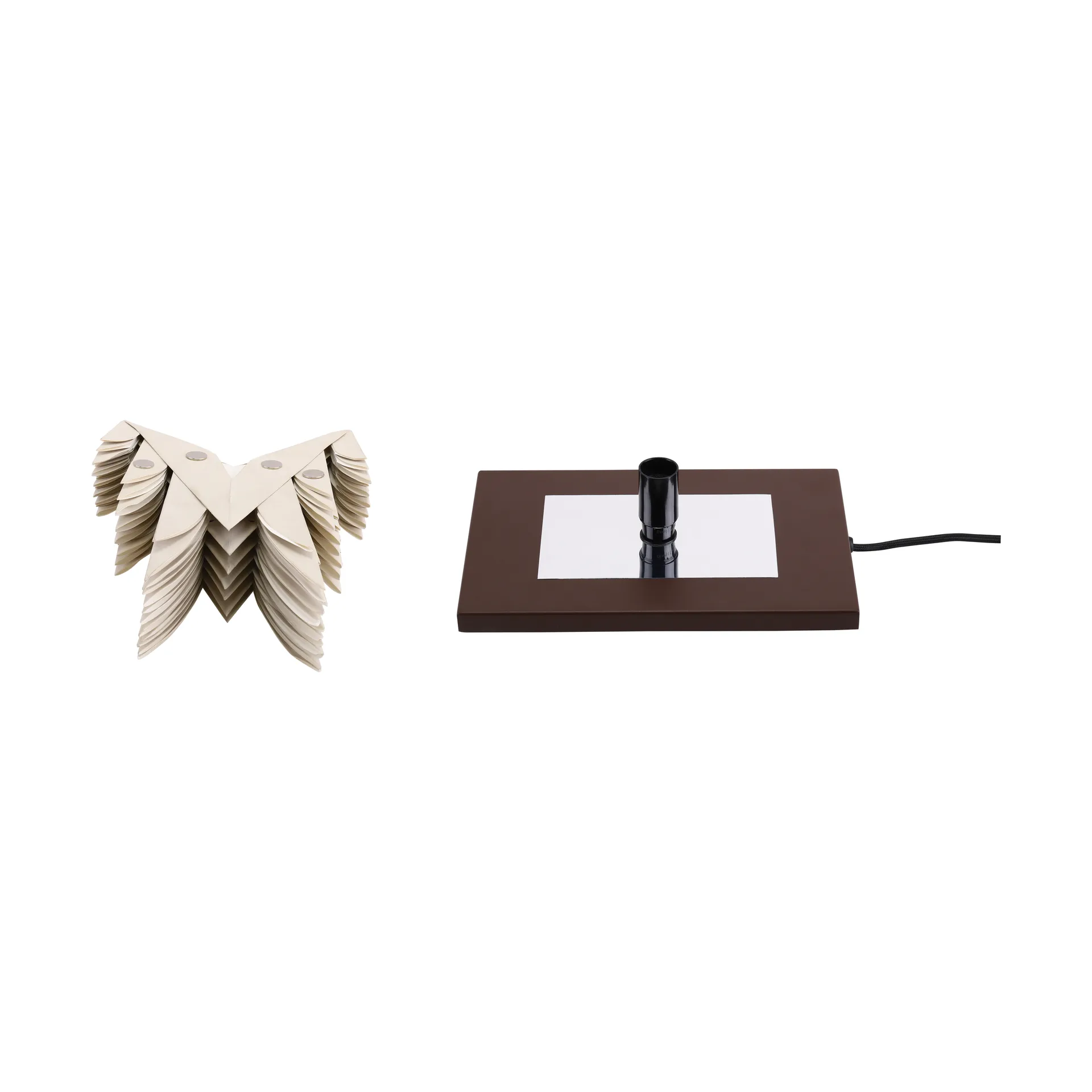 Mezza Maja estrela de mesa, Greige-coffee Watt & Veke