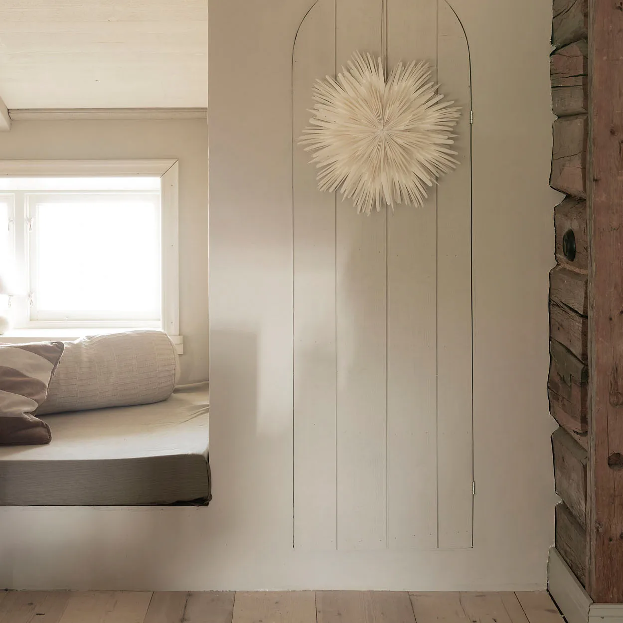 Molly estrela do Advento Ø44 cm, branco Watt & Veke