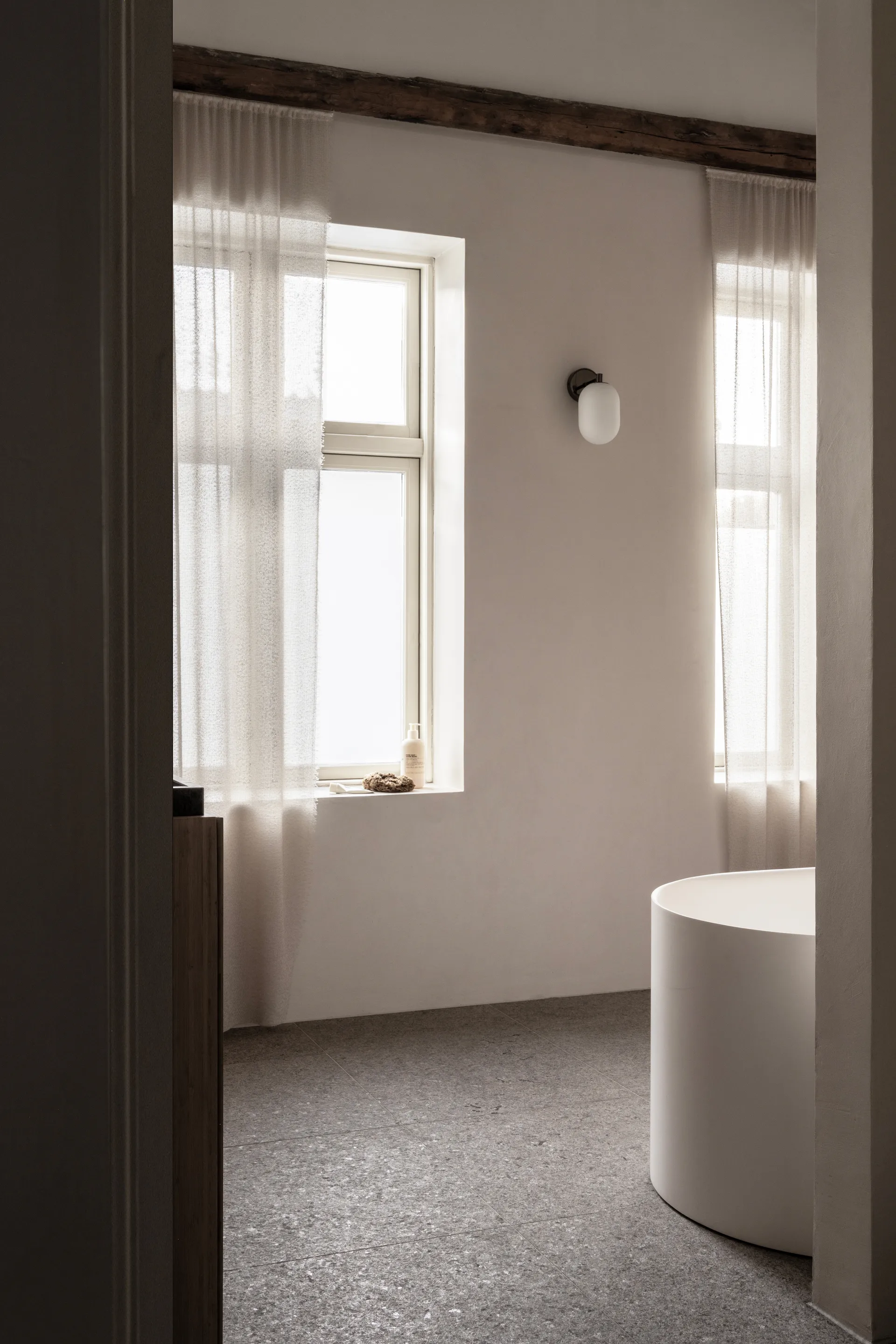 Noor candeeiro de parede 18 cm, Branco Watt & Veke