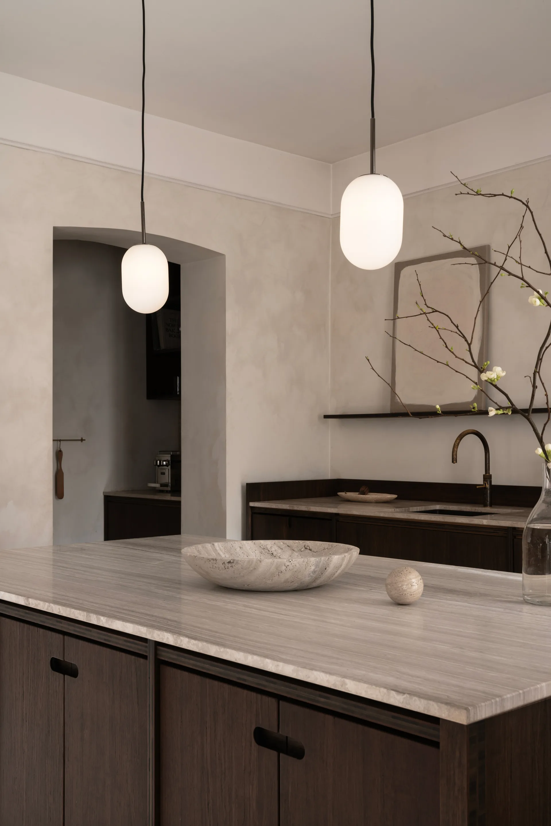 Noor pendente S Ø12 cm, Branco Watt & Veke