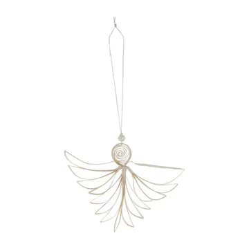 Pingente de natal Angel Ø10 cm - Natural - Watt & Veke