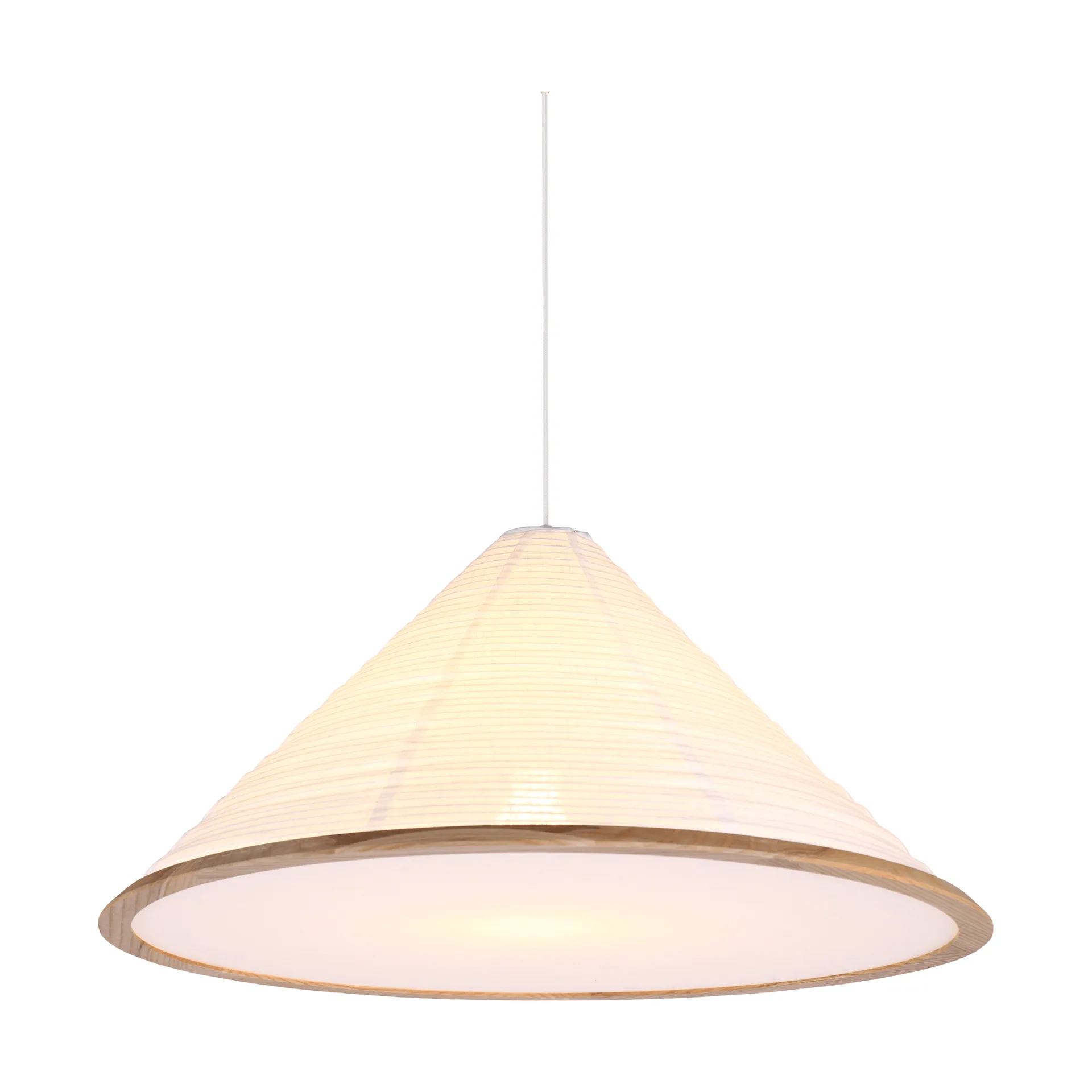 Shiro candeeiro pendente, White, Ø60x29 cm Watt & Veke