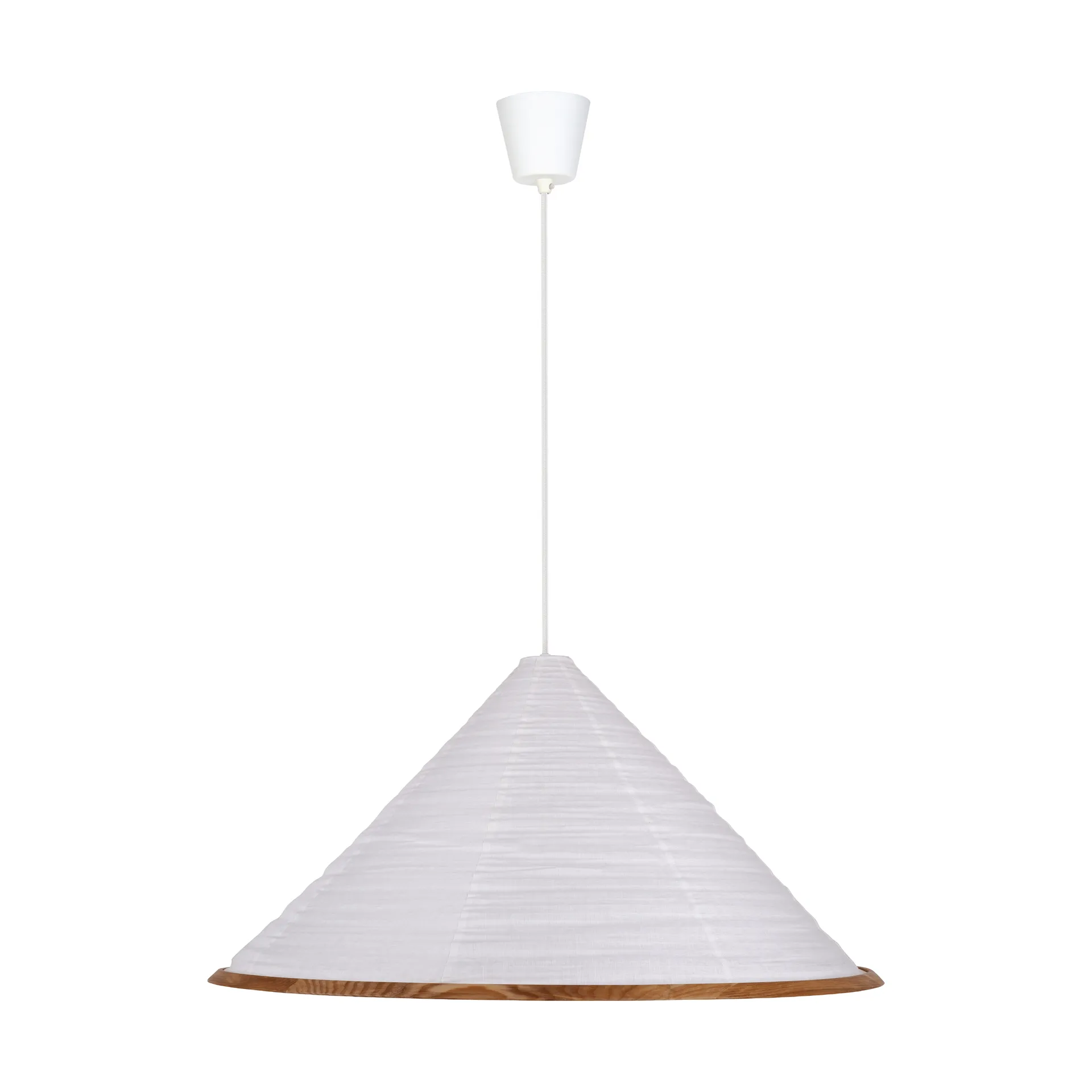 Shiro candeeiro pendente, White, Ø80x39 cm Watt & Veke