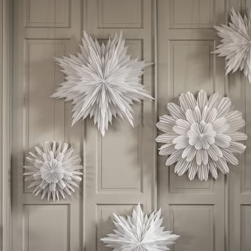 Snöblomma estrela de Advento - Ø44 cm - Watt & Veke
