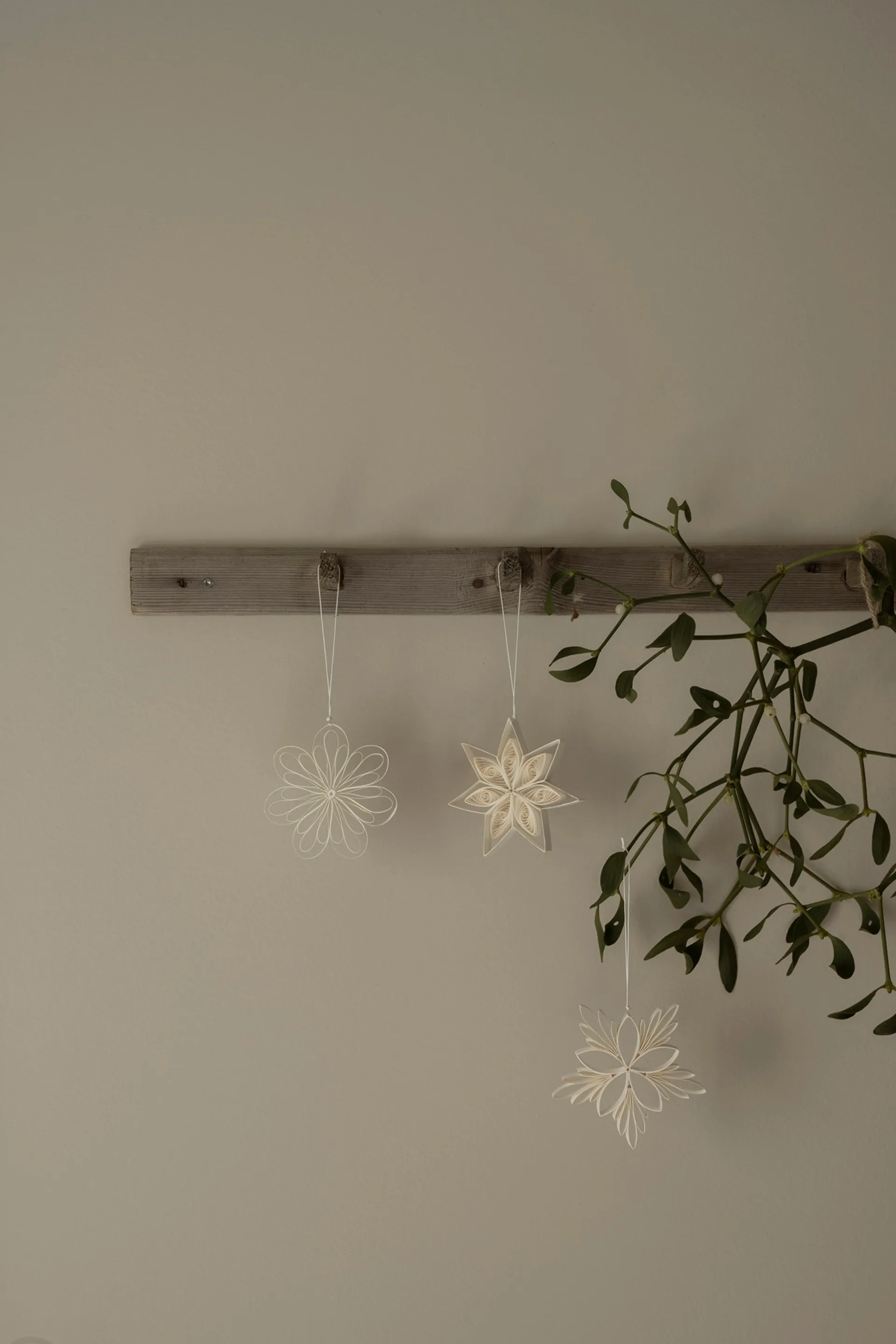 Star mix decorações de Natal 3 unid., Branco Watt & Veke