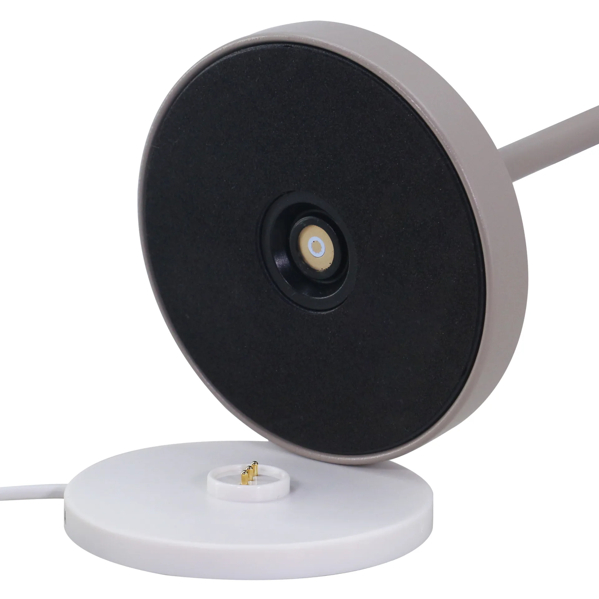 Teya candeeiro de mesa portátil, Cinza quente, Ø15x26 cm Watt & Veke