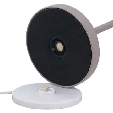 Teya candeeiro de mesa portátil - Cinza quente, Ø15x26 cm - Watt & Veke