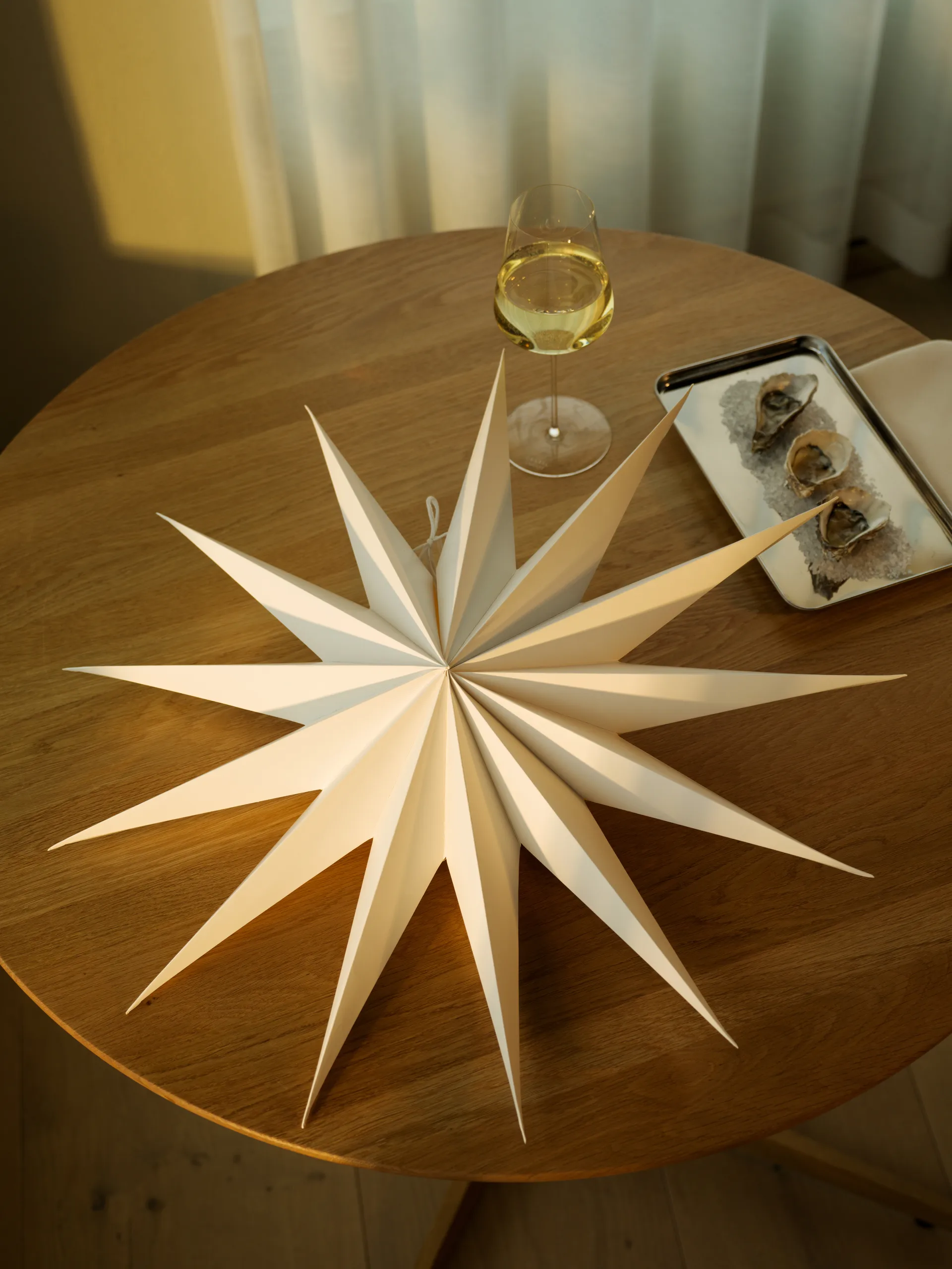 Vivi estrela de Advento Ø60 cm, Branco Watt & Veke