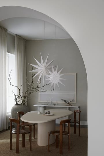 Vivi estrela de Advento Ø80 cm - Branco - Watt & Veke