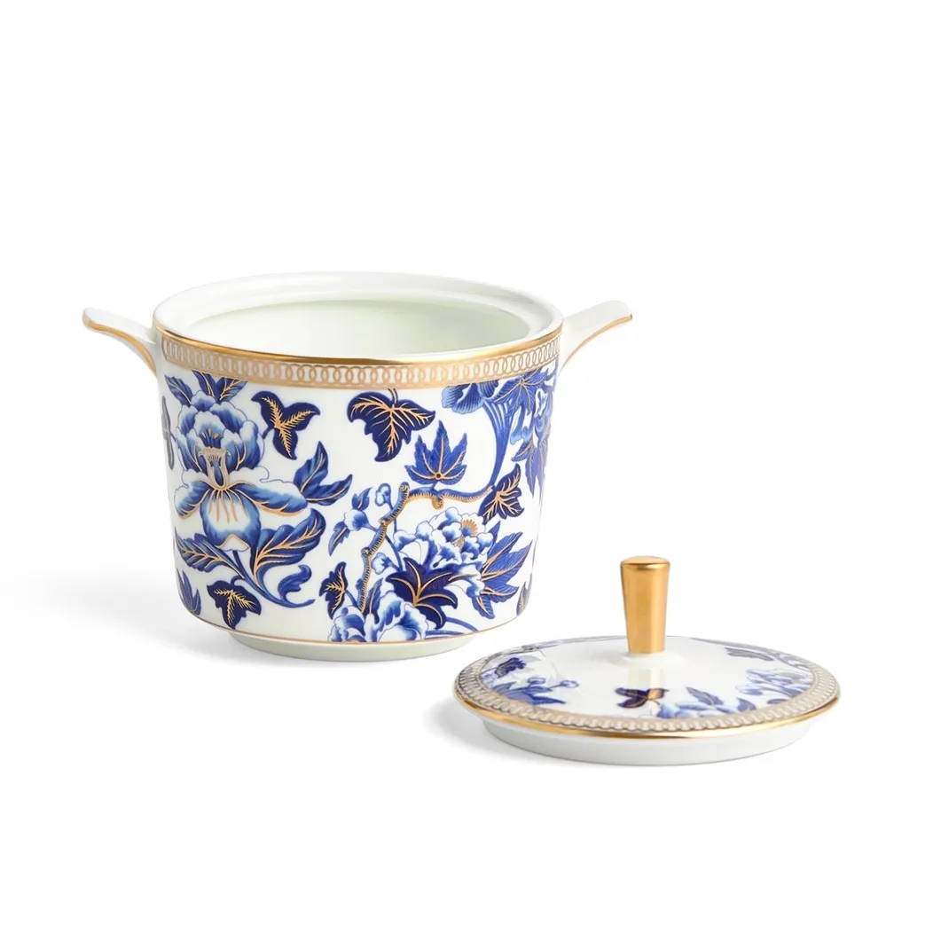 Açucareiro Hibiscus, Floral Wedgwood