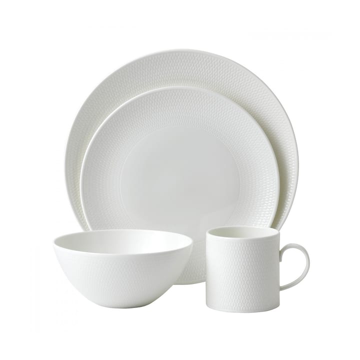 Conjunto para entradas Gio 16 peças - branco - Wedgwood